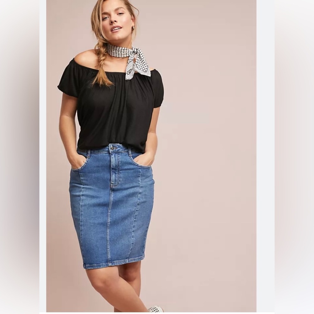 Porridge/Anthropologie Meadowlands Top Size S